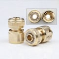 Miniatyrbillede 3 af 5: Messing 1/2\" Slange Hurtigkobling Havnehane Havevanding Slangekobling Ren Kobber Adapter 6 stk