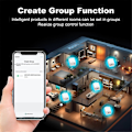 Pikkukuva 2 / 5: Tuya Wifi Älypistorasia 3-osainen Type-C Älypistoke USB-sovitin Smart Life APP Ohjaus Ääniohjaus Alexalle
