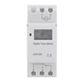 Miniatyrbillede 3 af 4: LCD Display Ugentlig Programmerbar Elektronisk Relæ Timer 16 ON og OFF Timer (AC/DC12V)