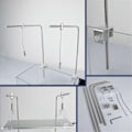 Miniatyrbild 2 av 5: Justerbart akvariemonteringsfäste LED Universellt akvarielampstativ Lampstativ Hängande kit Akvarietillbehör