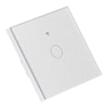 Miniatyrbild 4 av 5: Enkel Touch-strömbrytare för Tuya Zigbee Intelligent Fjärrkontroll Ljusströmbrytarplatta med Bakgrundsbelysning (Vit)
