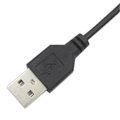 Miniatyrbilde 3 av 4: Myk Bærbar Elektrisk Barbermaskin USB Ladekabel Strømledning Lader Adapter