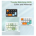 Miniatyrbilde 5 av 5: Tre-Modus Hot-Swappable Digitalt Mekanisk Tastatur Makrodefinisjon RGB Gaming Mekanisk Tastatur Knapp Maskinvare Grønn