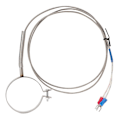Miniatyrbilde 1 av 5: Termoelementgjenge Høy Sensitivitet Bredt Måleområde 0?400C Multi Størrelse Temperaturkontroller Probe for Industri 1 Meter
