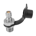 Miniatyrbillede 3 af 5: Han Gevind CO2 Tank Påfyldningsventil Konnektor 1/8NPT CO2 Cylinder Påfyldningsventil Stik Adapter til Udskiftning