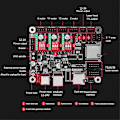 Miniatyrbillede 5 af 5: Laser Graverings Hovedkort, Laser Graverings Kontrolmodul MKS DLC32 V2.1 32 Bit ESP32 WiFi GRBL DIY Universelt Hovedkort