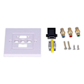 Miniatyrbilde 3 av 5: VGA+High Definition Multimedia Interface 3RCA Veggplate Panel Socket for Hjemmekontor Hotelldekor