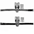 Miniatyrbillede 4 af 5: Taktisk Pistolhylster Tilbehør Qls Hurtigt Låsesystem Kit Universal Jagt Lavprofil Bælte Paddle Drop Leg Elastisk Bånd Rem long paddle BK