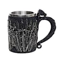 Miniatyrbild 1 av 5: Game of Thrones Mugg Bägare Rostfritt Stål Resin Vinglas color6