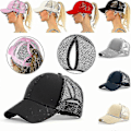 Miniatyrbillede 1 af 4: Simpel Trucker Cap Hat Unisex Justerbar Mesh Baseball Reklame Forskellige Farver Khaki