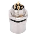 Miniatyrbilde 1 av 5: M8-B-S6 Pass Sokkel 6Pin M8 Kobling IP67 Frontmontert Epoksyharpiksforsegling