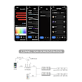 Miniatyrbild 2 av 5: Tuya SPI RGB/RGBW Pixels LED Kontroller WIFI 2.4GHz RF Fjärrkontroll för Alexa för WS2811 WS2812B WS2815 Strip 1Set