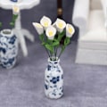 Miniatyrbillede 5 af 5: 10 stk. 1/12 Miniature Tilbehør Mini Ler Calla Lily Simulerings Blomstermodel til Dekoration