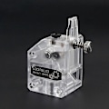 Miniatyrbild 4 av 5: Dual Gear Extruder 3D-skrivare Extruder Flexibel Klar Plast Decelerations Extruder Dual Driver Feed för Ender 3/5 för CR10S Skrivartillbehör