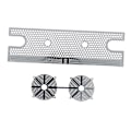 Pikkukuva 1 / 5: CNC Metallinen Etusäleikkösarja 1:10 Mittakaava Trx4 Bronco Ajoneuvotarvike Hopea silver