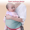 Miniatyrbild 5 av 5: Bärsjal, justerbar bärsele, baby wrap sjal, amningssjal Dark blue