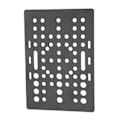 Miniatyrbilde 2 av 5: Gantry Plate Aluminium Høy Styrke Gantry Bord Svart Anodisert 3D Printer Lineær Universell Guide for Fresemaskin Bord
