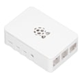 Miniatyrbillede 1 af 5: Etui til Raspberry Pi 4 ABS Aftageligt Ridsefast Varmeafledende Beskyttelsesskal Hvid