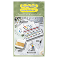 Miniatyrbilde 5 av 5: Reiseklart Malingspalett-sett, Mini Reise Malingspalett Akryl, Malingspalett Mini med Permklips, C