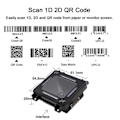 Miniatyrbild 4 av 5: EP8280 QR-kod RFID-kortläsare NFC 1D 2D QR-kodläsare Åtkomstkontroll Streckkodsläsare USB Wiegand för Kiosk Vändkors