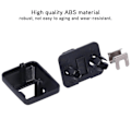Miniatyrbild 4 av 5: Inre Solskydd Krok Clip Set 8U0857562A Ersättningstillbehör Passar för A1/A3/S3/A4/S4/Q3/RS3