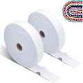 Miniatyrbillede 1 af 5: Quilting JellyRoll stof, 2 1/2 tommer bomuldsblanding uldvatruller til tæpper, punge (2 ruller) (2 1/2 tommer X 70 yards)