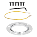 Miniatyrbilde 4 av 5: Rattnavadapter Koblingstilbehør Passer for Peugeot 206 1998 - 2016