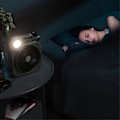 Miniatyrbilde 1 av 5: 10000mAh Campingvifte med LED-belysning Oppladbar Bærbar Sirkulasjonsvifte Utendørs Vifte Ristende Hode Elektrisk Vifte, B