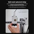Miniatyrbillede 5 af 5: Hotend Kit til A1/A1 Mini Hurtig Hastighed Hot End Samling 0.8mm Hærdet Stål Dyse 3D Printer Dele