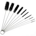 Miniatyrbild 1 av 5: 10 st/set Airbrush Färg Spray Munstycke Spets Tatuering Verktyg Mini Rengöringsborste Set Qinhai Black