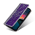 Miniatyrbillede 5 af 5: Grid Tekstur PU Etui til OnePlus 11 Purple