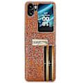 Miniatyrbillede 2 af 5: Læder Telefon Cover Til Oppo Find N2 Flip Brown