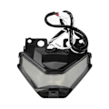 Miniatyrbilde 4 av 4: Motorsykkel LED Blinklys Baklys for MT07 FZ07 YZFR3 YZFR25 (Hvit)