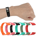 Miniatyrbild 4 av 5: Armbandsrem Kompatibel Redmi/kompatibel Xiaomi Mi Band 4c Förtjockad Säker Tpu Ersättningsarmband Smart Klockarmband Kaesi White