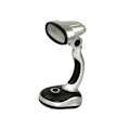 Miniatyrbild 1 av 4: 1/2/3 Rund LED-ljusbas i trä, Displayställ Lampa för Kristallkulor Desk Lamp 12 LED 1 Pc