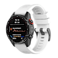 Miniatyrbilde 2 av 5: Silikonarmbånd 26 mm for Garmin Fenix 7x/6x/5x klokke White