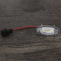 Miniatyrbillede 1 af 5: 2 Par Bil LED Nummerpladelys Nummerpladelygte Lampe til Accord Sort