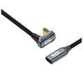 Pikkukuva 5 / 5: PD 100W USB C - Type C Kulma OTG Datakaapeli USB 3.2 Gen 2 10Gbps Datasync 5A Virransyöttö 4K60Hz, G