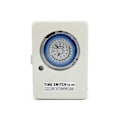 Miniatyrbilde 1 av 5: TB-38B Mikrodatamaskin Skinne-Type Husholdning 220V Tidsstyrt Bryter Tidsur Mekanisk Timer