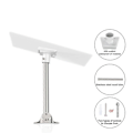 Miniatyrbilde 4 av 5: 1 sett for Gen3 Takveggfeste Veggmontert Koblingsstangfeste, Takadapterholder Metallkobling (B)
