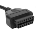 Miniatyrbillede 5 af 5: 6-benet Diagnostisk Stik Kabel OBD Diagnostisk Adapter Erstatning for Delphi Motorcykel
