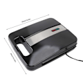 Miniatyrbilde 5 av 5: Vaffeljern 1400W Dobbeltsidig Oppvarming Frokost Sandwichmaskin Grillet Ost Maker for Restauranter Kafeer Snackbutikker EU Plugg 220V