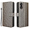 Miniatyrbillede 1 af 5: Til TCL 505 T509K T5094 Etui Diamanttekstur PU Læder Kort Slots Stativ Telefon Cover Brown
