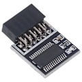Miniatyrbild 2 av 5: 12PIN TPM-modul Krypteringssäkerhetsmodul för Windows 11 Uppgraderingstestning Kompatibel PC
