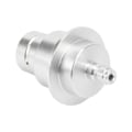 Miniatyrbillede 5 af 5: CO2 Adapter Aluminiumlegering 0,3in Hurtig Afbrydelse Slidstærk Høj Hårdhed Sodavandsmaskine Konnektor Sølv