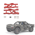 Pikkukuva 5 / 5: 2 kpl Metalliset taka-alatukivarret ARRMA Mojave 1/7 6S 4WD RC-kuorma-auton päivitysosiin, punainen