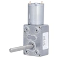 Pikkukuva 5 / 5: JGY?370 DC 24V Kierteissvaihteinen moottori, suuri vääntömomentti, itselukittuva turbiinivaihde DIY-malleille 30RPM
