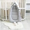 Pikkukuva 2 / 5: Baby Nest Cocoon Vastasyntyneille - Käsintehty Pehmeä Pesä Baby Nest Puuvillasta (80 X 50 Cm)