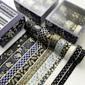 Miniatyrbilde 5 av 10: Dekorativ selvklebende tape Scrapbooking-klistremerke 3 3