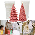 Miniatyrbillede 1 af 5: 2 stk. Lysforme, 3D-Juletræ 2022 Xmas Trees